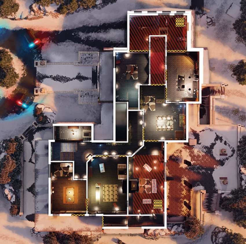 Rainbow Six Siege Chalet Map